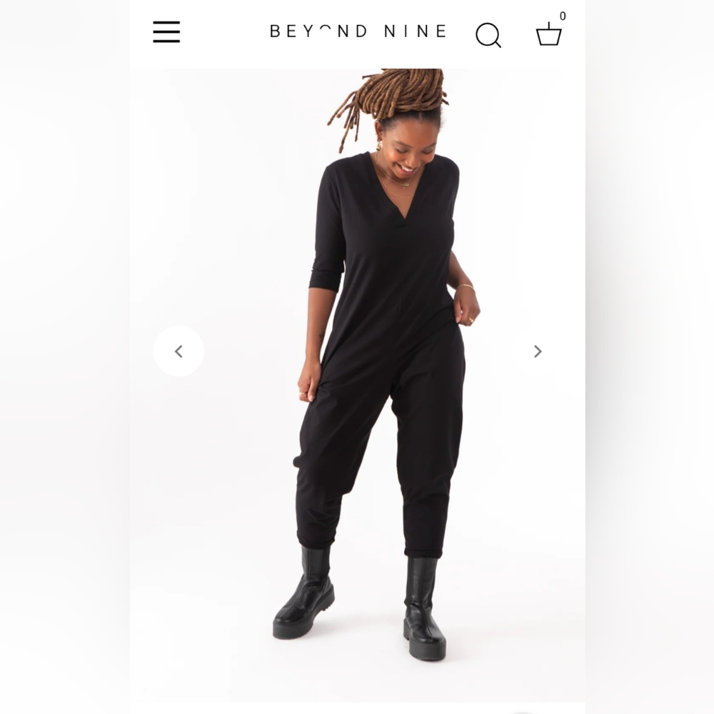 Beyond Nine Women's Black Jumpsuit